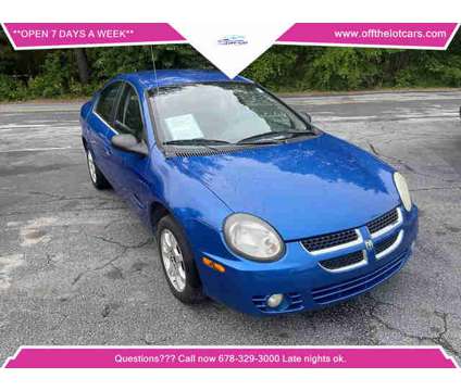 2005 Dodge Neon for sale is a Blue 2005 Dodge Neon Car for Sale in Lilburn GA