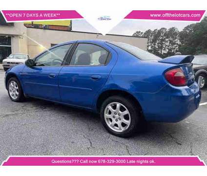 2005 Dodge Neon for sale is a Blue 2005 Dodge Neon Car for Sale in Lilburn GA