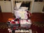 HUGE Lot of Baby Girl Clothes NB 0-3 Mos. - Opportunity!