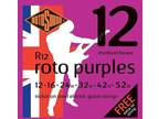 Rotosound R12 Roto Purples Nickel Plated Steel Electric