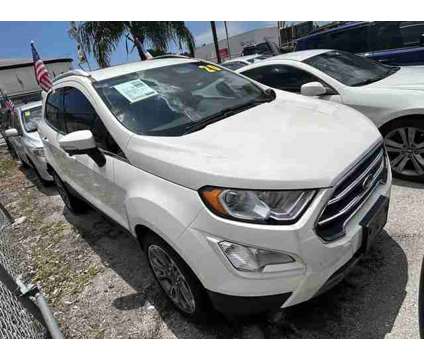 2020 Ford EcoSport for sale is a White 2020 Ford EcoSport Car for Sale in Miami FL