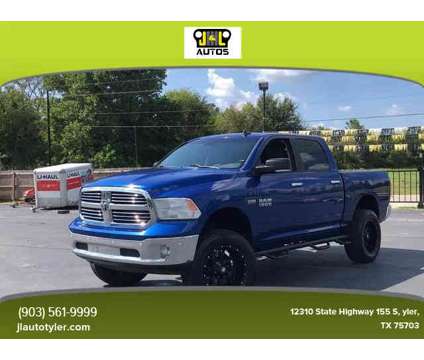 2016 Ram 1500 Crew Cab for sale is a Blue 2016 RAM 1500 Model Car for Sale in Tyler TX