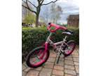 16" Girls Kids Steel Bike - 2 Years old, well maintained