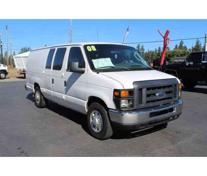 2008 Ford E250 Cargo for sale is a White 2008 Ford E250 Cargo Car for Sale in Spanaway WA