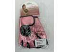 Formfit Womens XL Pink Workout Gloves Lightweight Adjustable