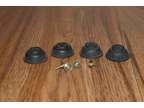 Set of 4 Feet for Kenwood KD-492F or KD-492FC Turntable