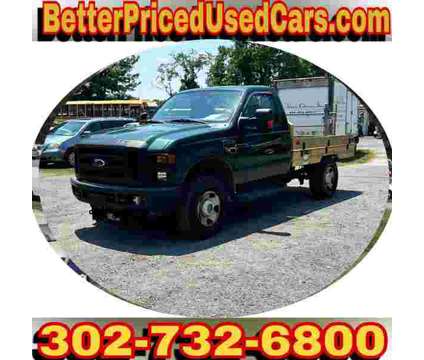 Used 2008 FORD F350 SUPER DUTY For Sale is a Green 2008 Ford F-350 Super Duty Truck in Frankford DE
