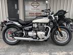 2022 Triumph Bonneville Speedmaster Sapphire Black/Fu Motorcycle for Sale