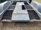 Car trailer - open trailer - stacking trailer