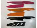 Michelangelo Mumulo Colorful 6 PC Knife Set Chef Knives