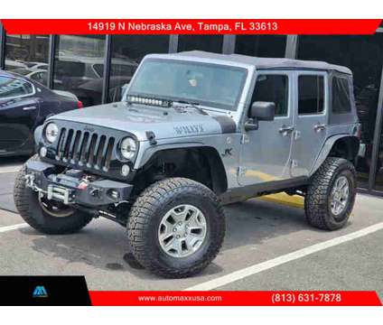2017 Jeep Wrangler Unlimited for sale is a Silver 2017 Jeep Wrangler Unlimited Car for Sale in Tampa FL