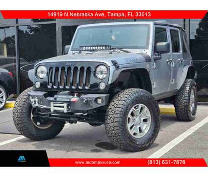 2017 Jeep Wrangler Unlimited for sale is a Silver 2017 Jeep Wrangler Unlimited Car for Sale in Tampa FL