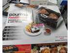 Gourmia Foodstation,Smokelss Grill And Air Fryer GGA2120
