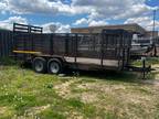 used landscape trailers