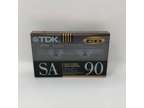TDK SA90 Blank Cassette Tapes 90min High Bias IEC Type II