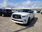 2021 Infiniti QX80 White, 33K miles