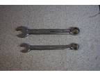 Snap-on 10mm & 13mm Stubby Combination Wrench OEXM10B