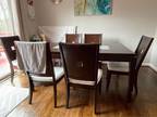 Raymore & Flanagan Dining Set Table with FREE six chairs!