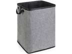 70L Clothes Laundry Hamper for Bedroom with Removable Liner