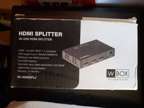 WBox Technologies 1X2 HDMI Splitter 4K@30Hz 0E-HDMISPL2 New