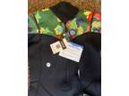 HEVTO Coral 1 WETSUIT BLACK w/ FLORAL WOMEN’S Size XS NEW!