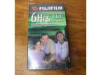 NEW/SEALED* Fujifilm Fuji T-120 VHS 6 Hours Blank Video