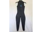 Xterra Womens Black Blue Scuba Diving Swim Body Suit Wetsuit