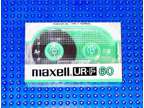 Maxell Ur-F 60 Type I Blank Cassette Tape (1) (Sealed)