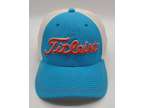 Titleist A-Flex Blue/White Mesh with Red Embroidery Hat Cap