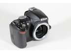 Nikon D D3100 14.2MP Digital SLR Camera - Black (Body Only)