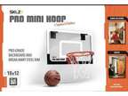 SKLZ Pro Mini Basketball Hoop Black/White 18" x 12"