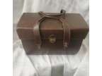 Vintage Brown Leather Camera Bag/Case