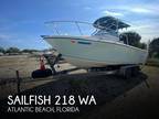 21 foot Sailfish 218 WA