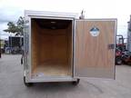 4 x 6 6ft Cargo Enclosed Moving Luggage Storage Ticket Booth Carnival Trailer