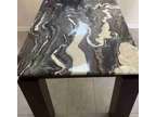 Dining Table - Marble and Wood - Used