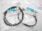 Rg-8x Coax Cables 3 Ft & 6 Ft Foot Sealed Pl-259 USA Made Cb