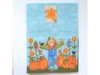 Harvest Table Runner Scarecrows 36 in. Autumn Fall