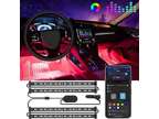 Car LED Lights Smart Car Interior Lights with App Control