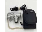 Canon PowerShot A540 6.0MP Digital Camera Silver w/Case