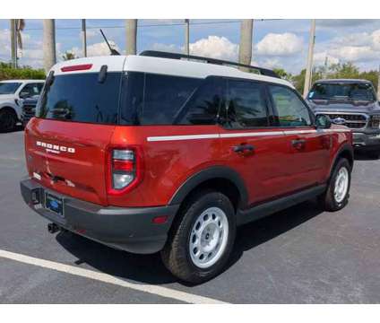 2023 Ford Bronco Sport Heritage is a Red 2023 Ford Bronco Car for Sale in Estero FL