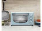 GALANZ RETRO BLUE TOASTER OVEN 0.9 Cubic Feet