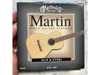 Martin M130 Silk & Steel Acoustic Strings.0115-.047 Folk