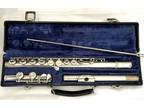 Gemeinhardt 2SP flute with hard case, Silver Plated
