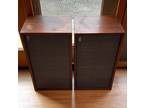 The Fisher XP-60B Home Stereo Speaker Set - Vintage Wood -