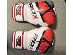 RDX F7 BGR Quadro-Dome Compound Boxing Gloves 16 oz Red