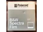 Polaroid Spectra Film: Black & White, New & Unopened Box