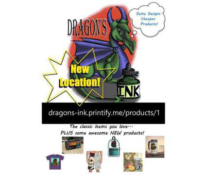 Dragon's INK ad is a free Free Stuff in Jamestown NY