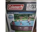 New Coleman 18' x 48" Power Steel Pool Replacement Liner &