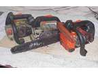FOR PARTS : Three Echo Chainsaws CS-330 and others -