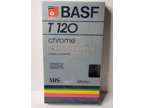 BASF T-120 Chrome Extra Quality Video Cassette VHS 6 Hours